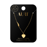 AURI 18K GOLD PLATED kaklo papuo&scaron;alas