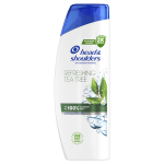 HEAD & SHOULDERS REFRESHING TEA TREE plaukų &scaron;ampūnas, 400 ml