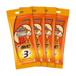 BIC 3 SENSITIVE vienkartiniai skustuvai (4 vnt.)