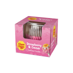 CHUPA CHUPS STRAWBERRY & CREAM kvapioji žvakė, 85 g