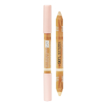 ASTRA PURE BEAUTY DUO HIGHLIGHTER &scaron;vytėjimo suteikiantis akių pie&scaron;tukas - Peach Crumble
