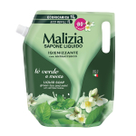 MALIZIA GREEN TEA AND MINT skystojo muilo papildymas, 1l
