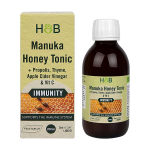 HOLLAND & BARRETT MANUKA HONEY TONIC maisto papildas, skystis, 200 ml