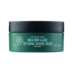 THE BODY SHOP MACA ROOT & ALOE SOFTENING vyrų skutimosi kremas, 200 ml