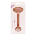 ELEGANCE ROSE QUARTZ dvipusis masažinis veido volelis