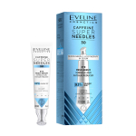 EVELINE CAFFEINE SUPER NEEDLES WRINKLE AND FATIGUE REDUCER paakių serumas, 15 ml