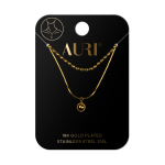 AURI 18K GOLD PLATED kaklo papuo&scaron;alas