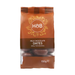 HOLLAND & BARRETT datulės padengtos pieniniu &scaron;okoladu, 150 g