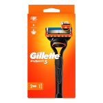 GILLETTE FUSION skustuvas ir 2 keičiamosios galvutės