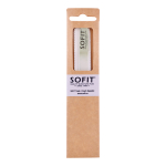 SOFIT stiklinė dvipusė nagų dildė, 9 cm