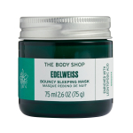 THE BODY SHOP EDELWEISS BOUNCY SLEEPING naktinė veido kaukė, 75 ml