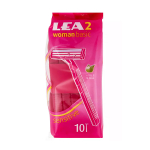 LEA WOMAN SENSITIVE 2 BASIC vienkartiniai moterų skustuvai (10 vnt.)