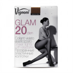 VIGNONI GLAM 20 DEN pėdkelnės - Sahara