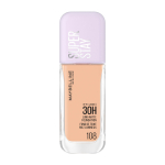 MAYBELLINE SUPER STAY 30H LUMI-MATTE makiažo pagrindas, 35 ml - 108