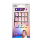ARDELL NAIL ADDICT CHROME priklijuojami nagai (28 vnt.)