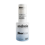 ANDREIA FIBER BASE gelinio nagų lako pagrindas, 10,5 ml - Milky White