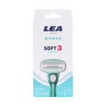LEA WOMEN SOFT 3 SENSITIVE moterų skustuvas + keičiamoji galvutė