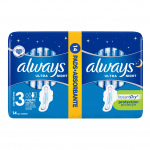 ALWAYS ULTRA NIGHT higieniniai paketai (14 vnt.)