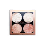 MAKEUP REVOLUTION CHEEK KIT veido bruožų modeliavimo pudrų rinkinys, 4 x 2,2 g - Take A Breather