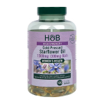 H&B HIGH STRENGTH &scaron;alto spaudimo agurklių aliejus 1500 mg, 120 kapsulių