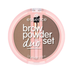 ESSENCE BROW POWDER DUO SET antakių &scaron;e&scaron;ėlių rinkinys, 1,8 g