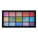 MAKEUP REVOLUTION RELOADED SUGAR PIE akių vokų &scaron;e&scaron;ėlių paletė, 15 x 1,1 g