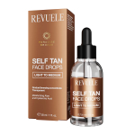 REVUELE SELF TAN LIGHT TO MEDIUM savaiminio įdegio veido la&scaron;ai, 30 ml