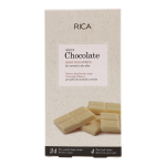 RICA WHITE CHOCOLATE &scaron;altojo va&scaron;ko kūno depiliacijos juostelės (24 vnt.)