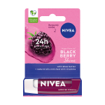NIVEA BLACKBERRY SHINE lūpų balzamas, 4,8 g