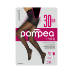 POMPEA PUSH-UP 30 DEN pėdkelnės - Nero