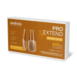 ANDREIA PRO EXTEND TIPS MEDIUM COFFIN nagų priauginimo tipsai (600 vnt.)
