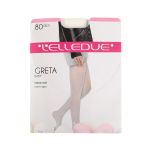 L'ELLEDUE GRETA BABY NERO 80 DEN 7/9 vaikų pėdkelnės