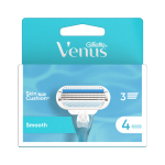 GILLETTE VENUS SMOOTH skustuvo galvutės (4 vnt.)