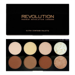 MAKEUP REVOLUTION ULTRA CONTOUR veido bruožų modeliavimo paletė