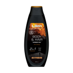 LILIEN FOR MEN EXTREME 2 IN 1 STIMULATING vyrų &scaron;ampūnas - du&scaron;o želė, 400 ml