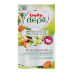 BYLY VANILLA depiliacinės kūno juostelės (20 vnt.)