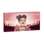 MISSLYN DESERT NIGHT METALLIC akių vokų &scaron;e&scaron;ėlių paletė - 2 FLAMING EYES