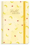 Užra&scaron;ų knygutė A6 96lap. 70g PASTEL FRUITS lang.