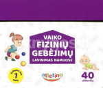 Vaiko fizinių gebėjimų lavinimas namuose. Žaidimas su knygute. Vaikams nuo 1 metų