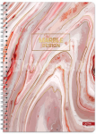 Knyga su spirale A4 80lap 70g lang MARBLE