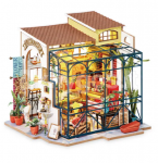 Medinis konstruktorius ROBOTIME &bdquo;Emily&rsquo;s Flower Shop 3D&ldquo;, 206 dalys