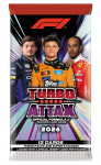 Formula 1&reg; 2026 Turbo Attax kortelių pakelis