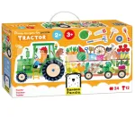 Dėlionė &bdquo;Play-as-you-go: Tractor&ldquo; 2+3+