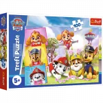 TREFL PAW PATROL dėlionė &bdquo;&Scaron;uniukai-patruliai&ldquo;, 100 det.