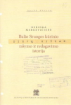 Balio Sruogos kūrinio &bdquo;Dievų mi&scaron;kas&ldquo; ra&scaron;ymo ir redagavimo istorija