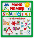 Mano pirmieji skaičiai. Su užduotėlėmis 4-5m. vaikams (knyga su 64 putplasčio kortelėmis)