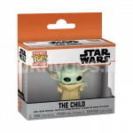 FUNKO POP! Raktų pakabutis: The Mandalorian - The Child, 10 cm