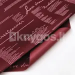 Popierius pakavimui 70x100 cm 10 lap. NEWSPAPER raudonas