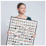 Lavinamasis žaidimas &bdquo;Puzzlove Bicycle&ldquo;, 1000 dalių