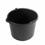 Statybinis kibiras, plastikinis, 12 l, su piltuvėliu